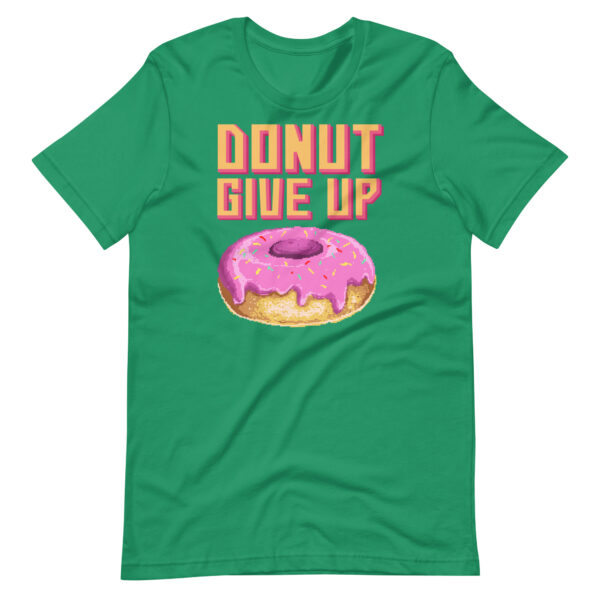 Donut Give Up Retro Shirt - Image 4