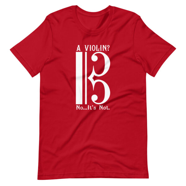 Viola T-shirt - No It's Not A Violin - Image 3