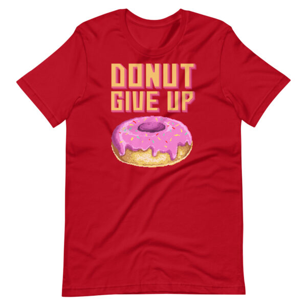 Donut Give Up Retro Shirt - Image 3