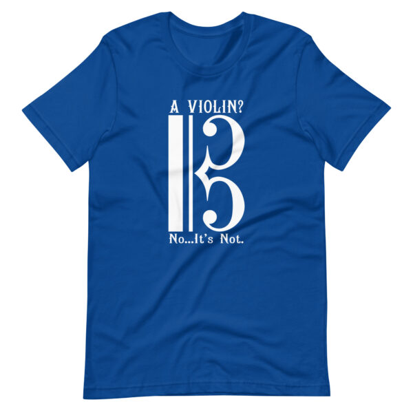 Viola T-shirt - No It's Not A Violin - Image 4