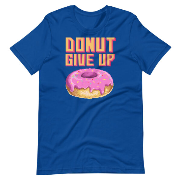 Donut Give Up Retro Shirt